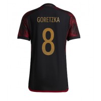Deutschland Leon Goretzka #8 Fußballbekleidung Auswärtstrikot WM 2022 Kurzarm